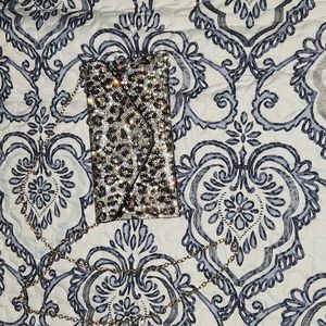 Cheetah print clutch purse